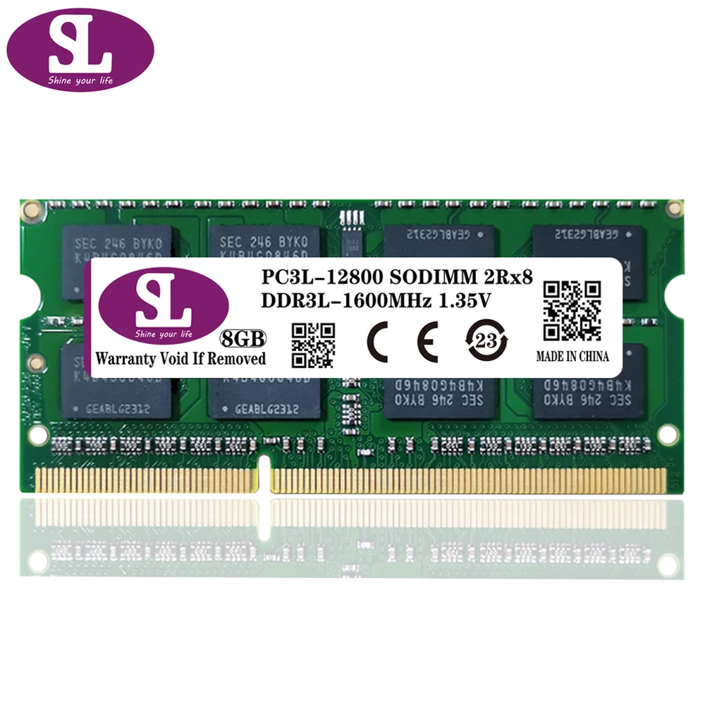 Imagem -02 - Memória Ram do Portátil para o Caderno Ddr3l 4gb 8gb 1600mhz 1333mhz 1066mhz Pc3 12800 10600 10 Peças