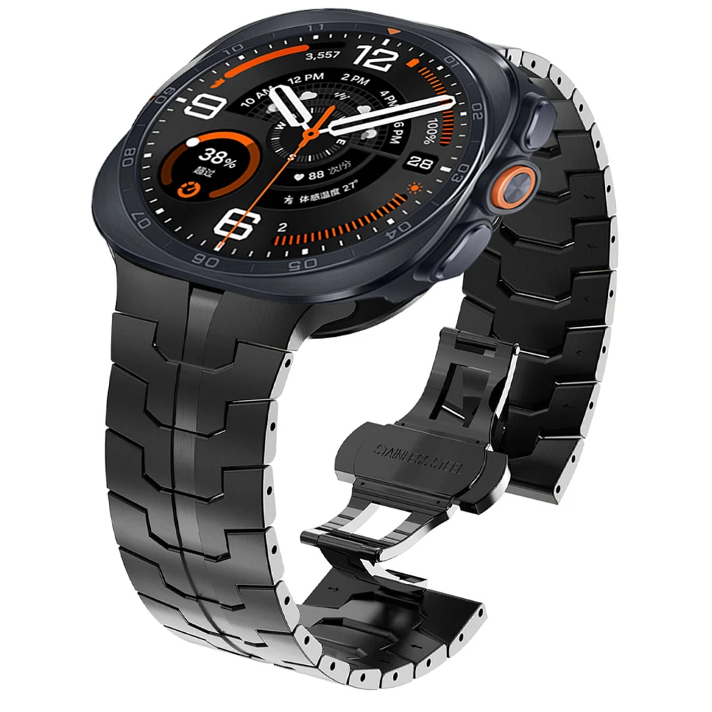 Edelstahl-Armband für Samsung Galaxy Watch Ultra2 2026 Metallband für Samsung Galaxy Ultra 47mm Luxus-Armband