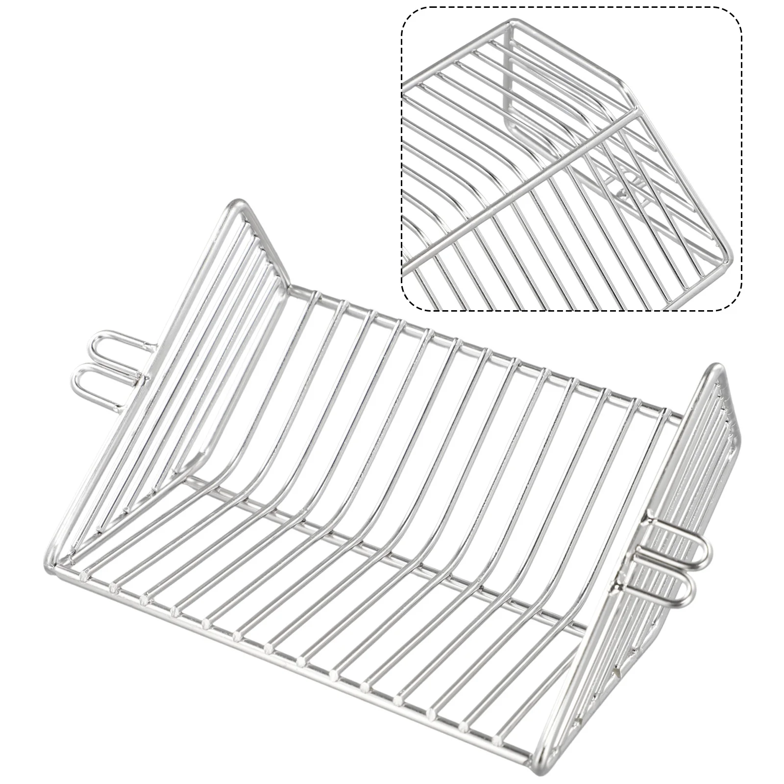 

Floor Side Drain Leaf Outdoor Roof Drainage Exhaust Pipes Row Side Silver Wall Anticlogging Balconies Practical