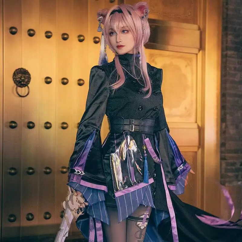 Game Lin Cosplay Costume Anime Gorgeous Sweet Combat