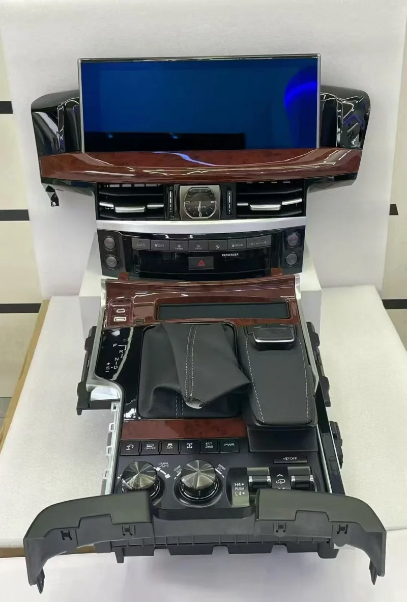 

Комплект из 2-х частей: Автомагнитола для Lexus LX570 2008-2015, видеоплеер для приборной панели, стереосистема, GPS, Carplay, блок управления климат-контролем, центральная консоль