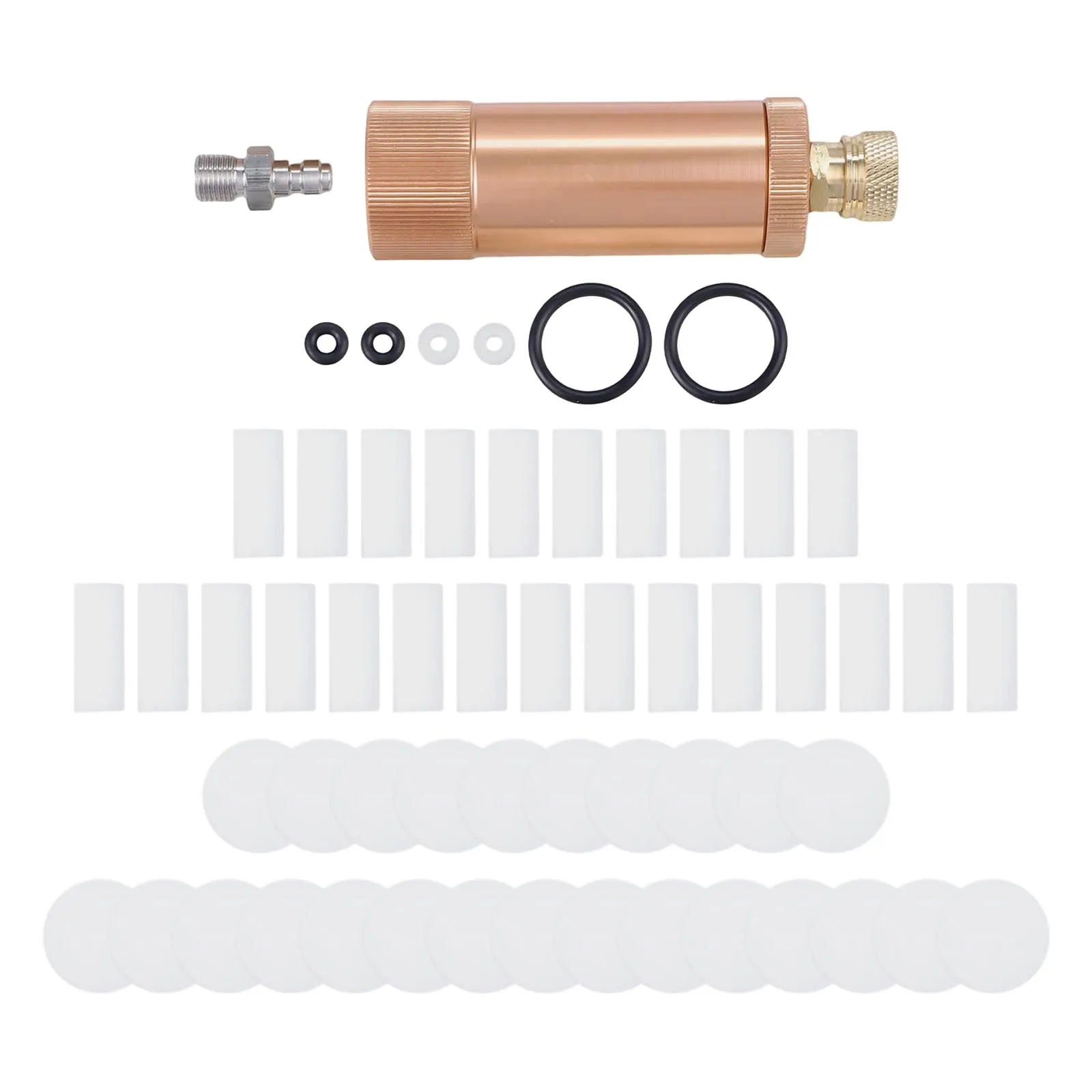 Air Filter and Oil Separator Set for High Pressure Hand Pump 4500psi M10*1 Connector Easy Installation Features