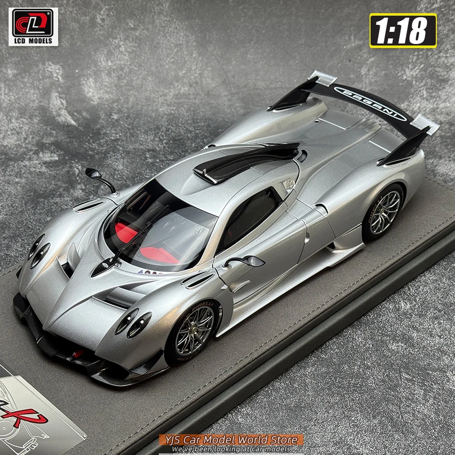 LCD Model 1/18 scale collection Pagani Huayra R Pearl white