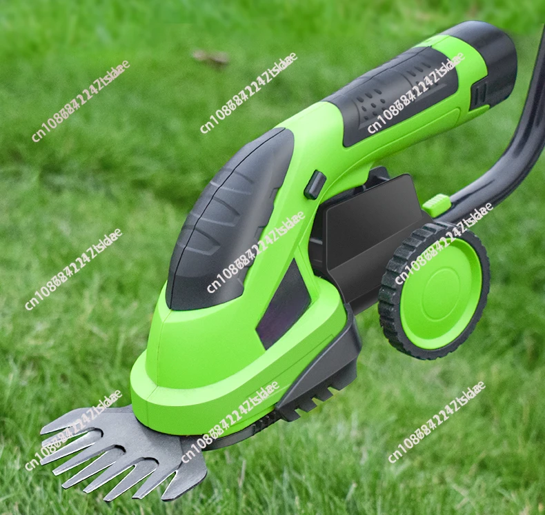 Household small lawn mower lithium battery electric lawn mower artifact weeder hedge hoe lawn trimmer grass cutting machine