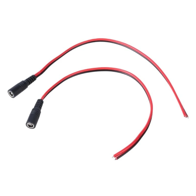 

Flexible 18AWG DC5.5mmx2.1mm Power Supply Wire Two Color Cord for LED Light