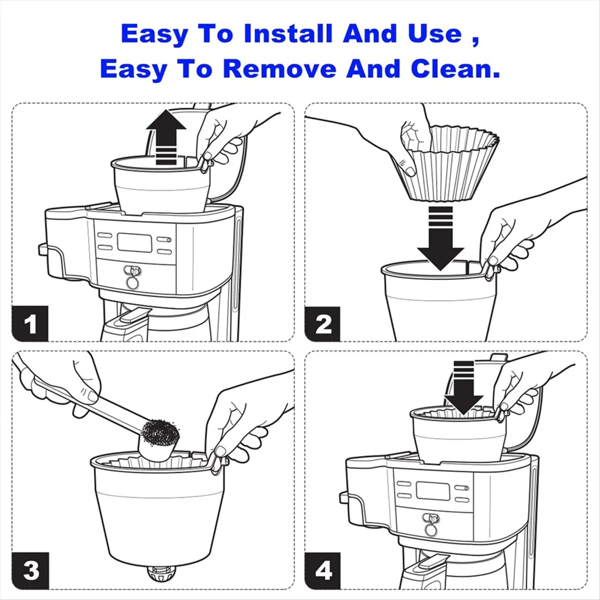 #42A Coffee Maker Brew Basket Replacement for Mr.Coffee Filter Basket Part,mr coffee 5 cup coffee maker filter,(Plastic)