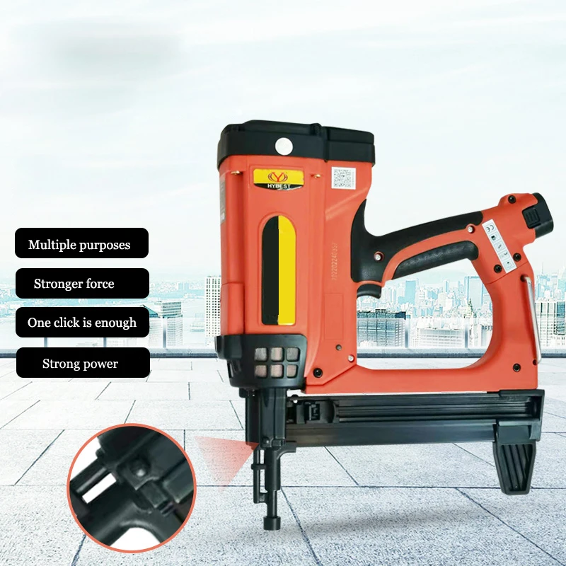 Multifunctional Gas Nailer Electric Nailer Gun Air Nailer for Woodworking Concrete Door and Window