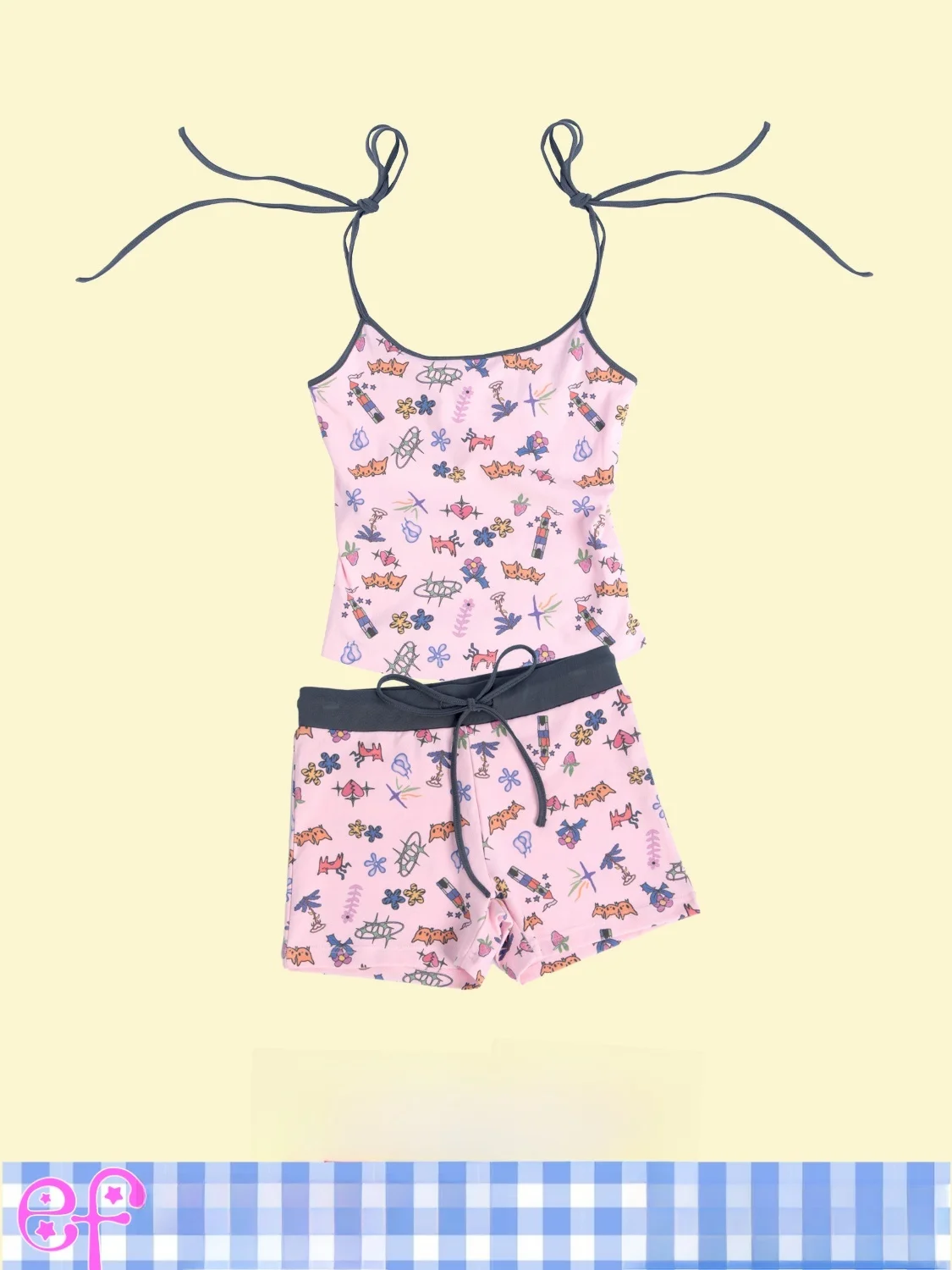 conjunto-de-pijama-ellipsisfolder-con-estampado-floral-rosa-corte-ajustado-pantalones-cortos-con-tirantes-estilo-infantil-mezcla-de-algodon-tela-elastica