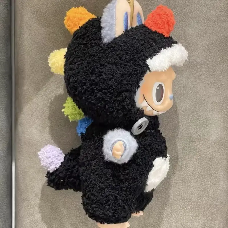 100% Genuine Zimomo Accessories For Labubu Clothes Macaron Doll Clothes Mokok Sitting Party Angel Handmade Clothes In The Cloud
