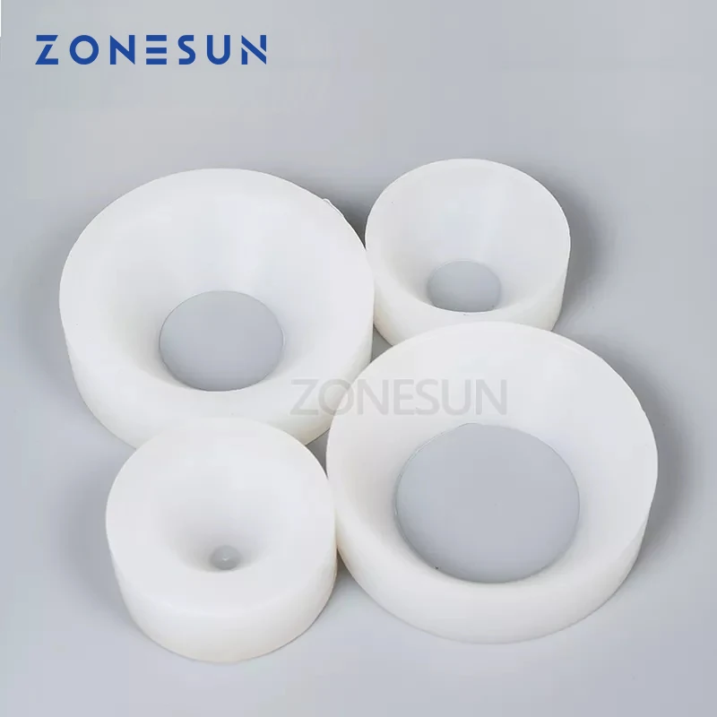 

ZONESUN Cap Screwing Chuck Bottle Cap Adoptor of Capping Machine Silicone Capping Chuck 10-50mm Anti-Wear