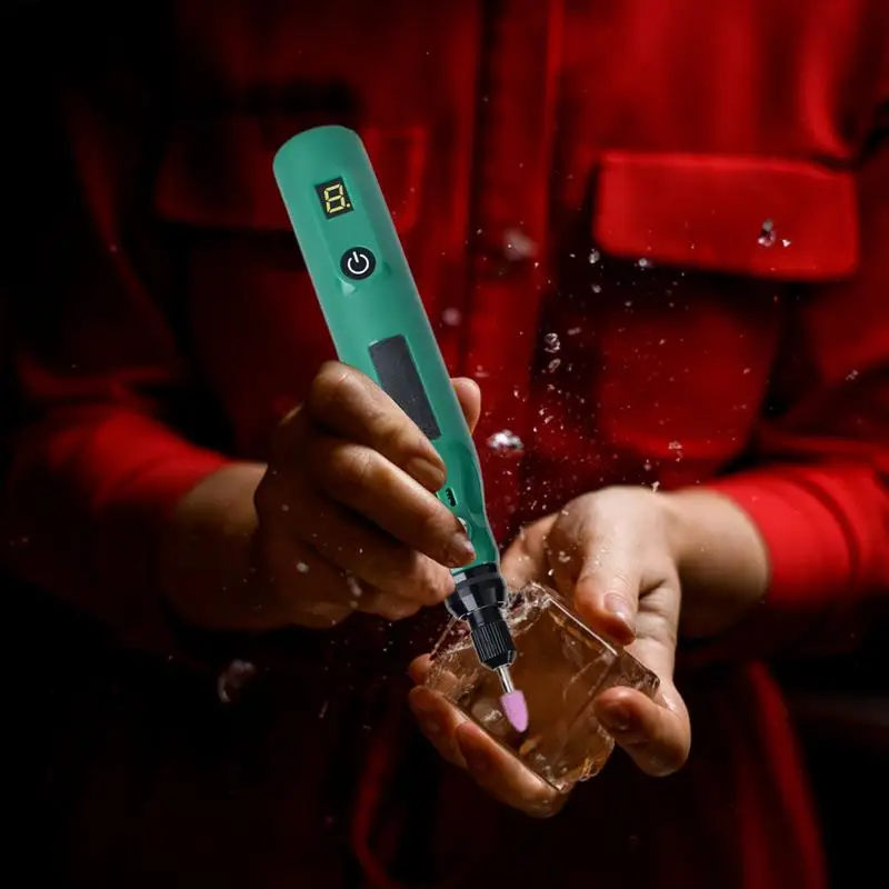 قلم نقش USB شحن أدوات دوارة محمولة صغيرة محمولة مع أوضاع سرعة متعددة حرفة فنية متعددة الأغراض