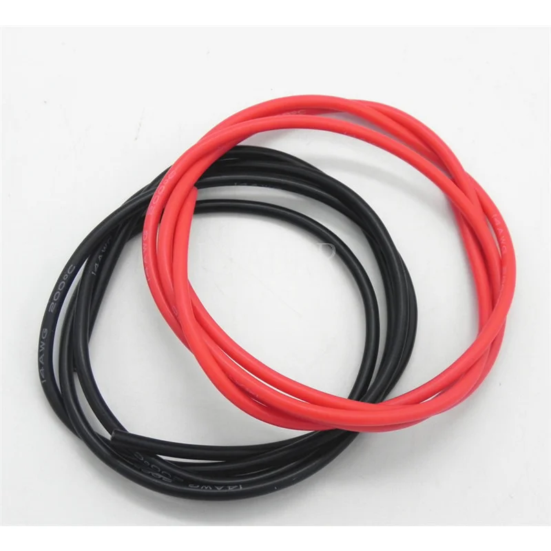 100 Meters/Roll 10/12AWG Flexible Silicone Cable Soft High Temperature Tinned Copper Heatproof Silicone Silica Gel Wire