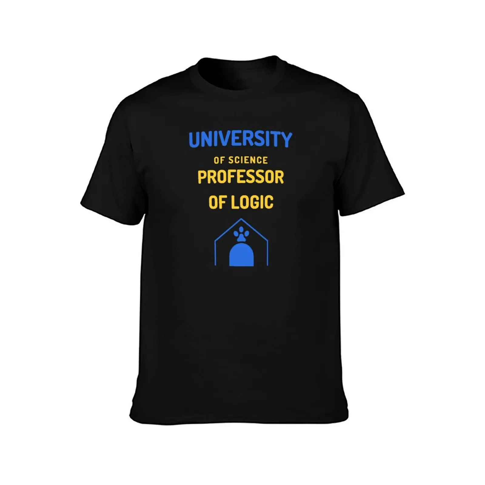 University of Science Professor Of Logic - Professor Of Logic University Science T-Shirt street wear Men's clothing