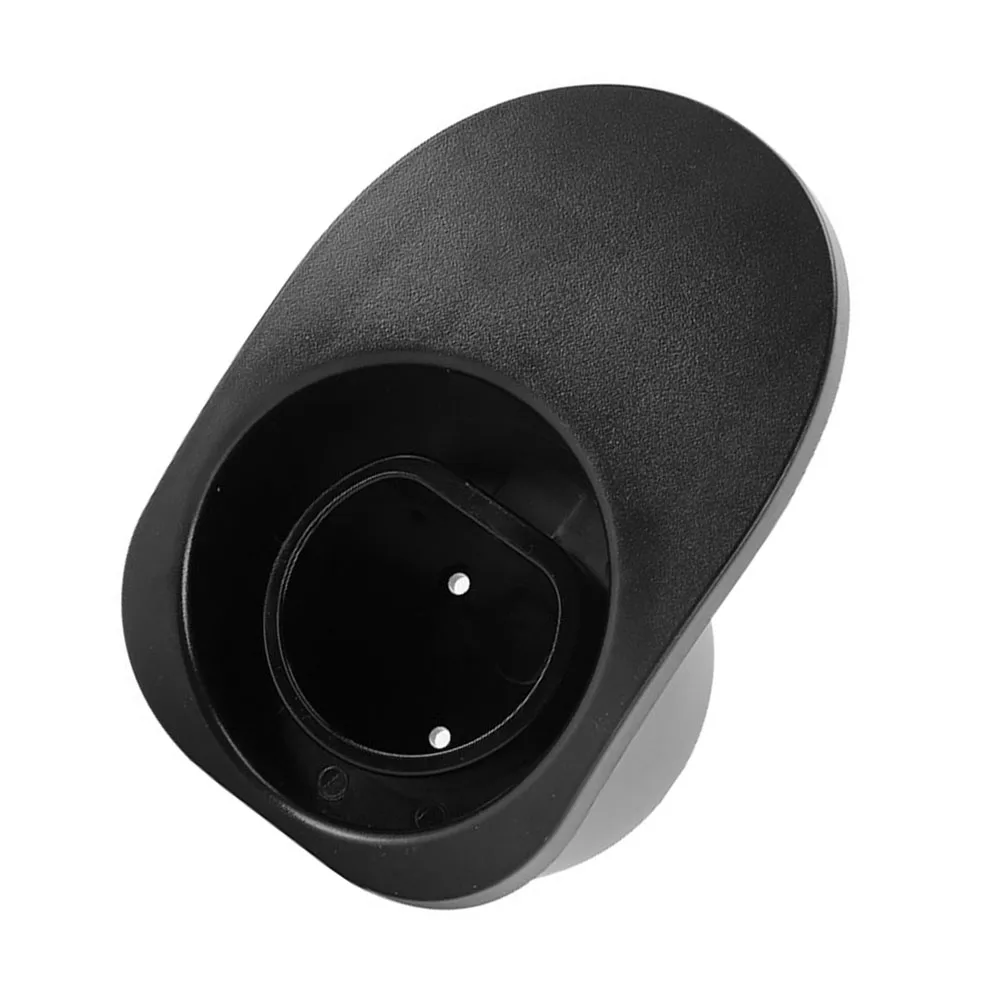 Space Saving For Wall Mount Holder for Type 2 EV Charging Cable - Tilted Design Dust Rain Protection Extended Guardrail