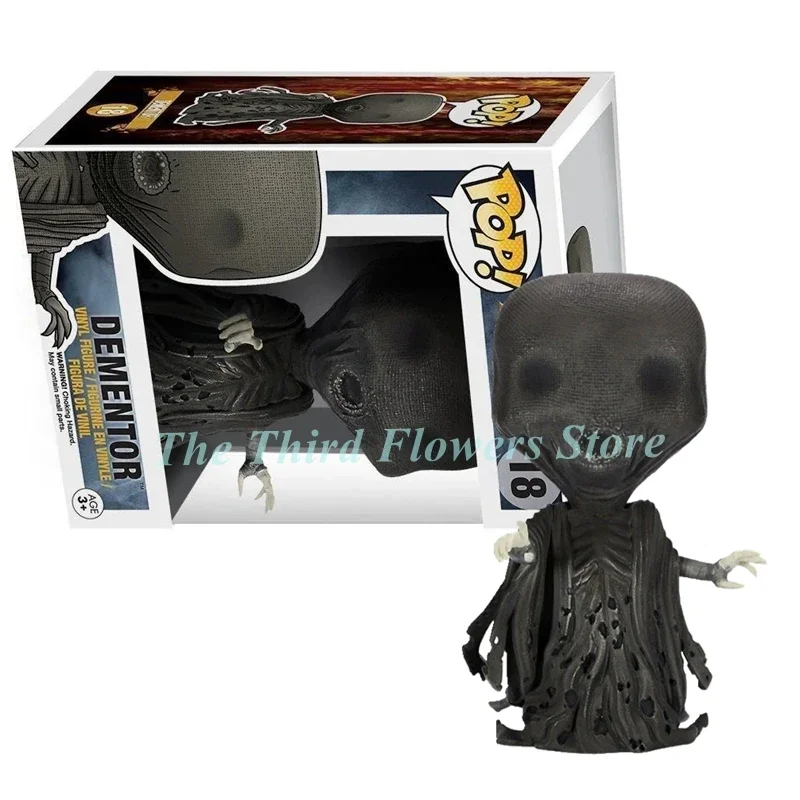 Funko POP Harried Black Horror Dementor 18# 10cm Action Figures Pocket Vinyl Figure Doll Toys Christmas Present