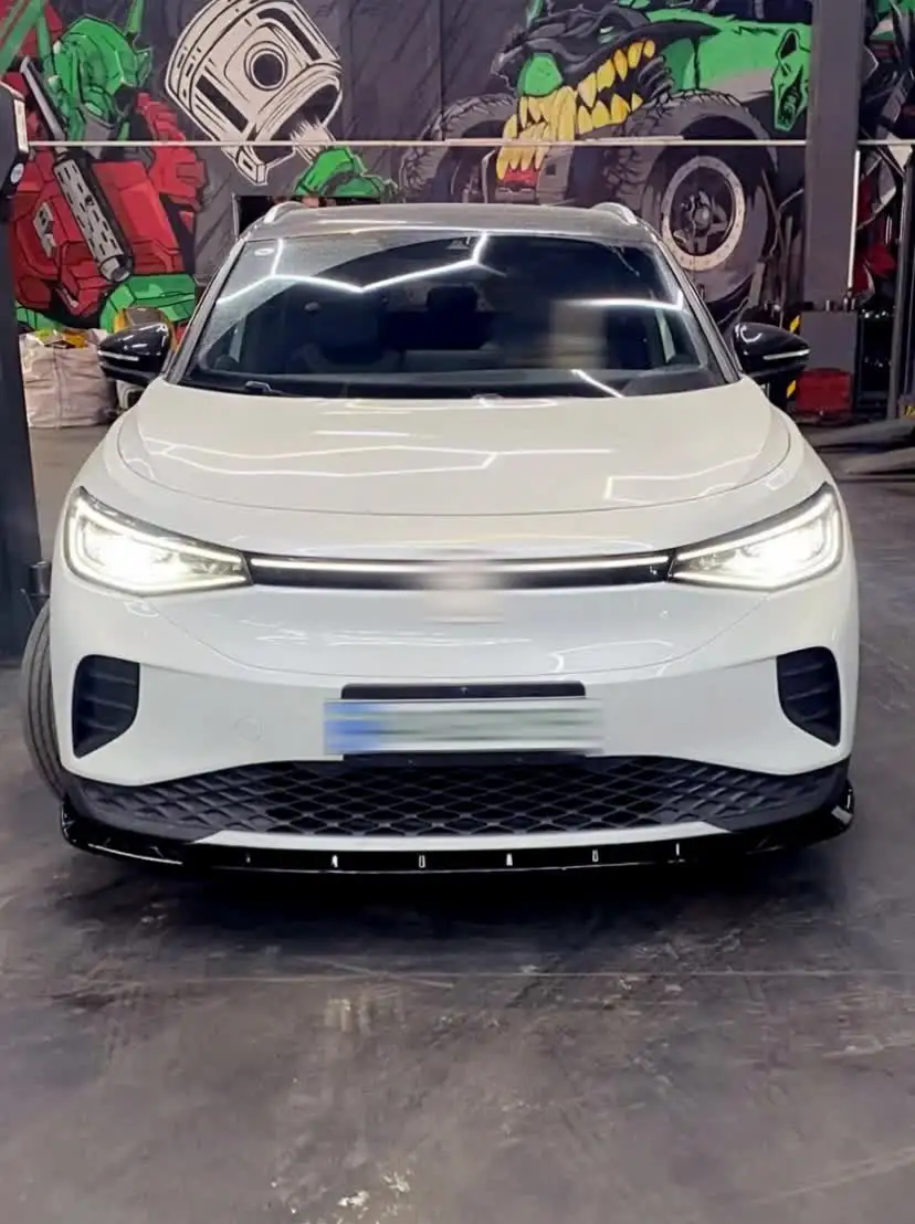 ID4 Front Bumper Lip for Volkswagen ID.4 Air Splitter Car Body Kit