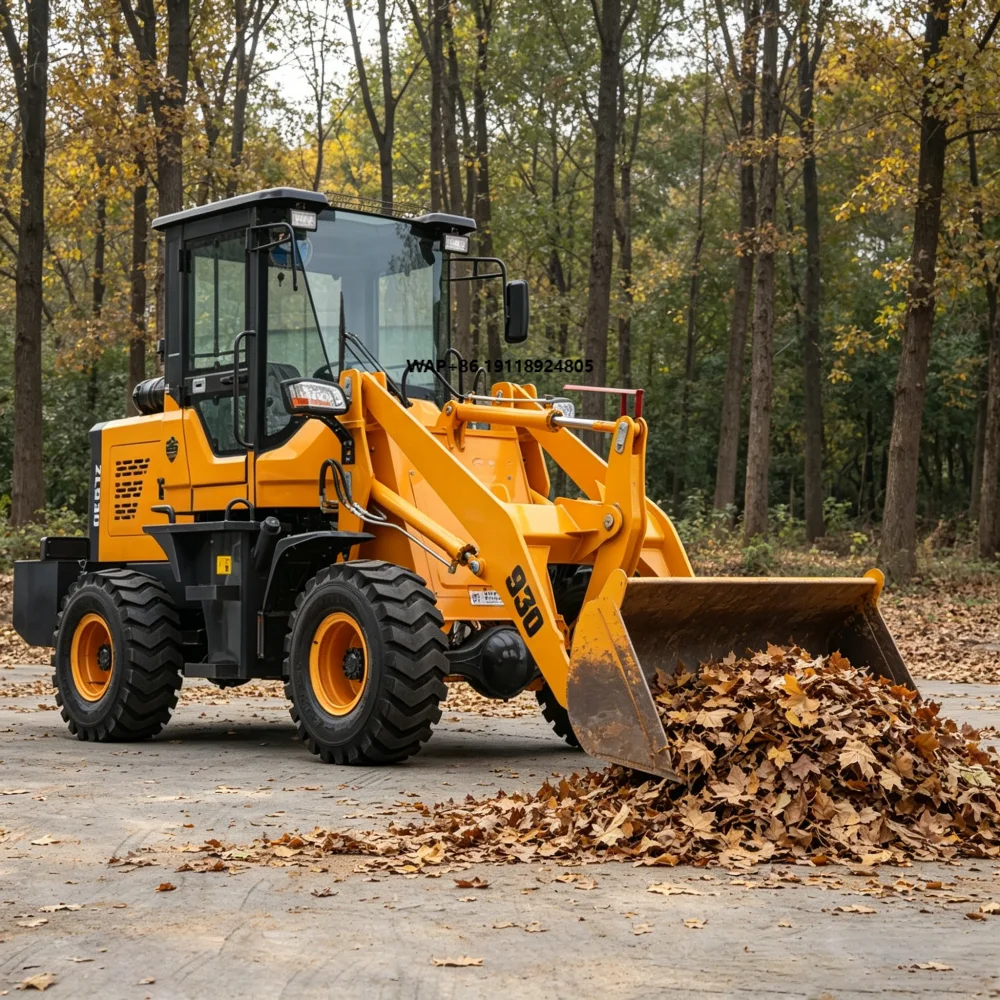 Good Quality CE EPA Euro 5 Wheel Loader All Terrain Solid Tire  Wheel Loader Earth-Moving Machine Hydraulic Loader