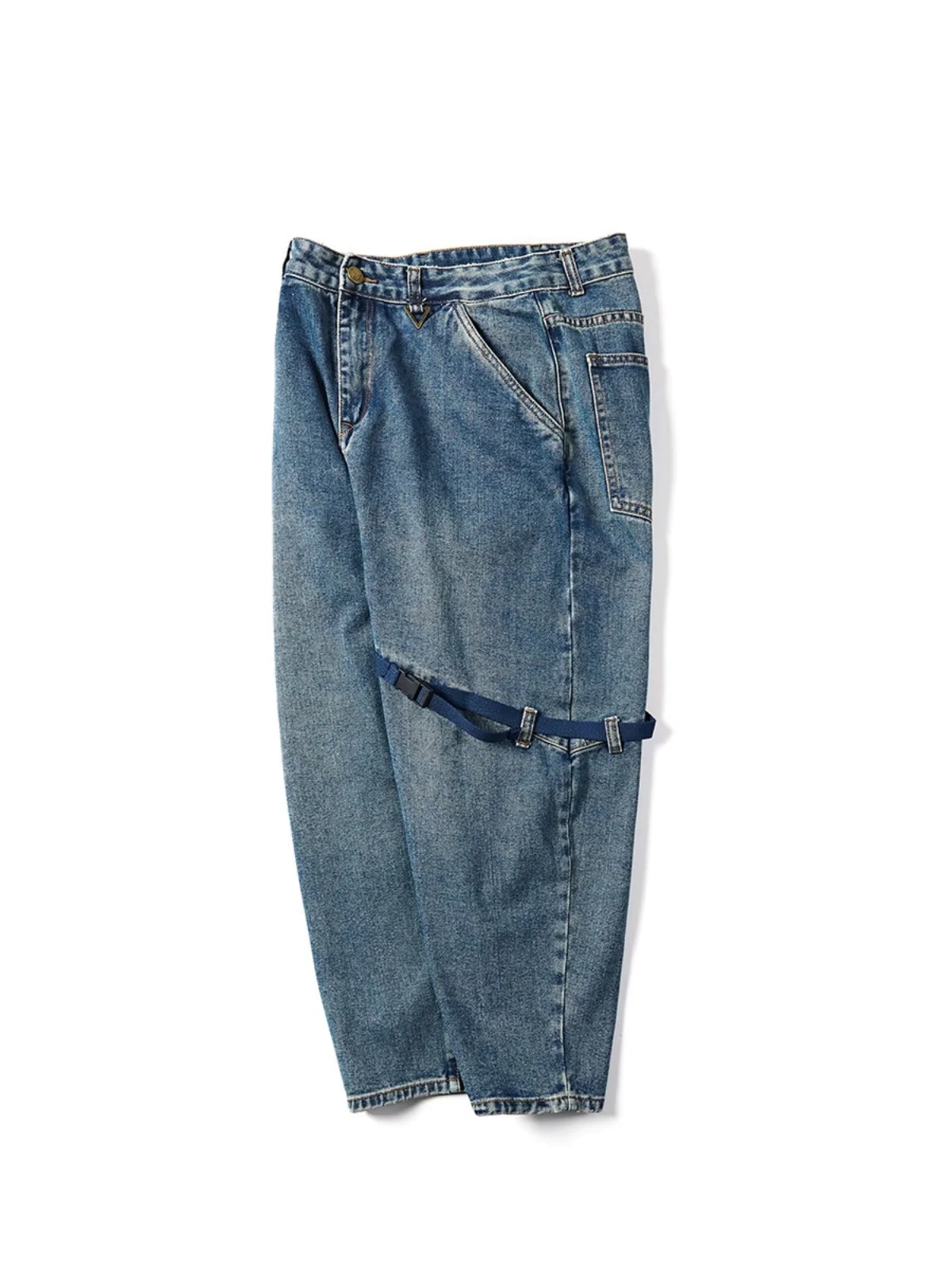 

plus Size 300 Pounds 2026 Spring American Retro High Street Washed Jeans Men Women Loose Straight Trendy Pants Casual Wear