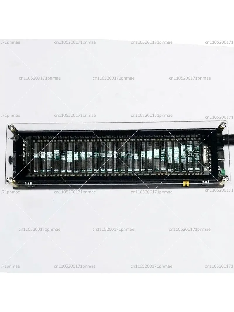 Voice-Activated Music Spectrum Display LED Light, 5-12V Audio Atmosphere Pickup Jumping Light for Car Home