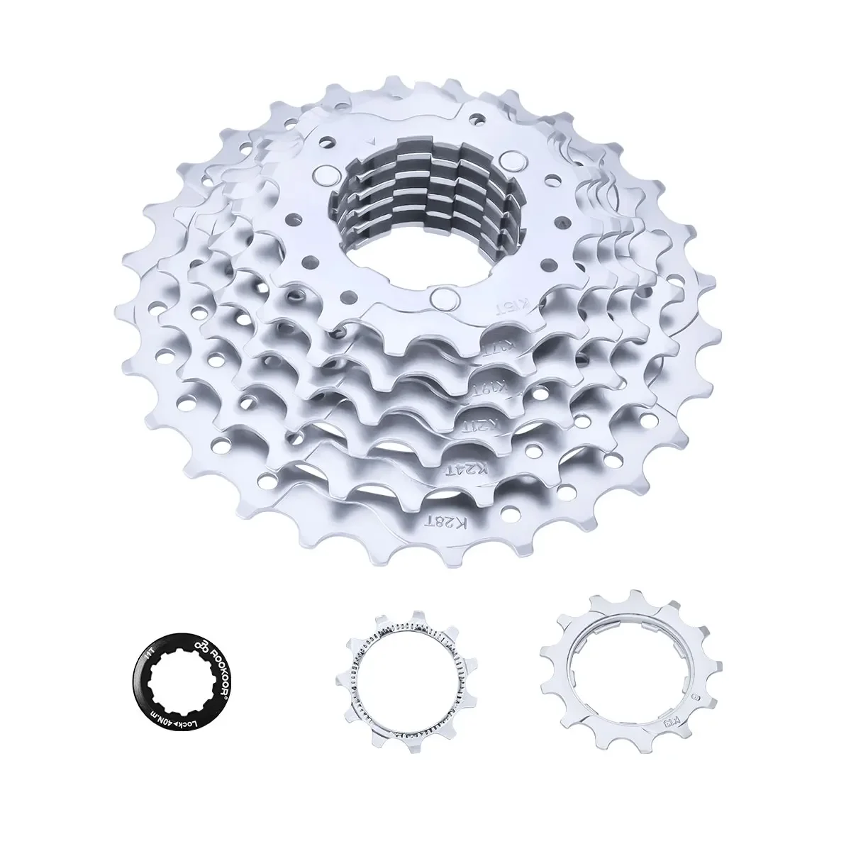 Rookoor 8 Speed Bicycle Cassette Freewheel Road Bike Velocidade 11-28T Sprocket Bike Accessories for SHIMANO SRAM Cycling Parts