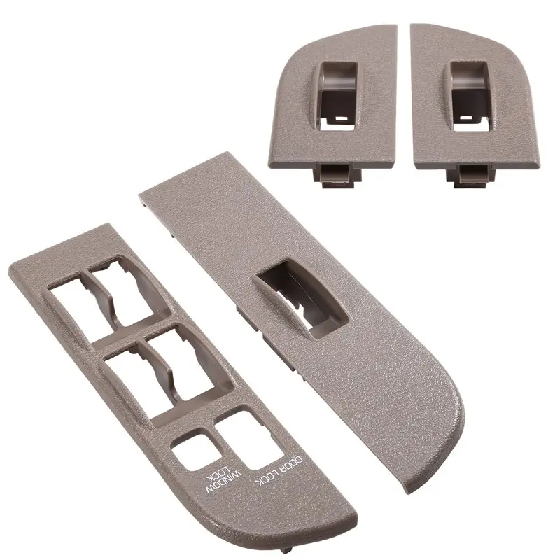 

N26R-Car Window Switch Panel 4-Door Side LHD Beige For Toyota Land Cruiser FJ70 LC70 LC76 LC78 LC79 1990-2007
