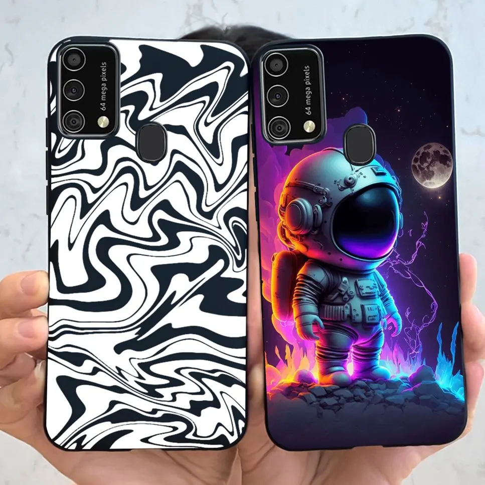 For Samsung Galaxy M21s 4G SM-F415F Astronaut Soft Silicone Shockproof Phone Case For Samsung M21s M31 F41 Butterfly Back Cover