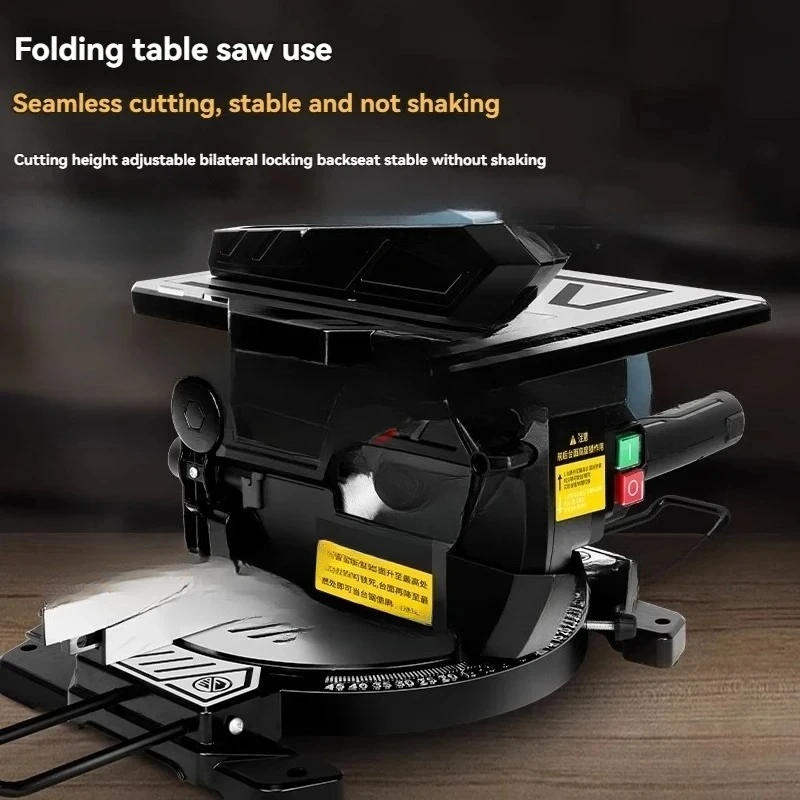 8inch Woodworking Sawng Multifunctional Compound Saw High Precision Table Saw Aluminum Profile Cutting Machine