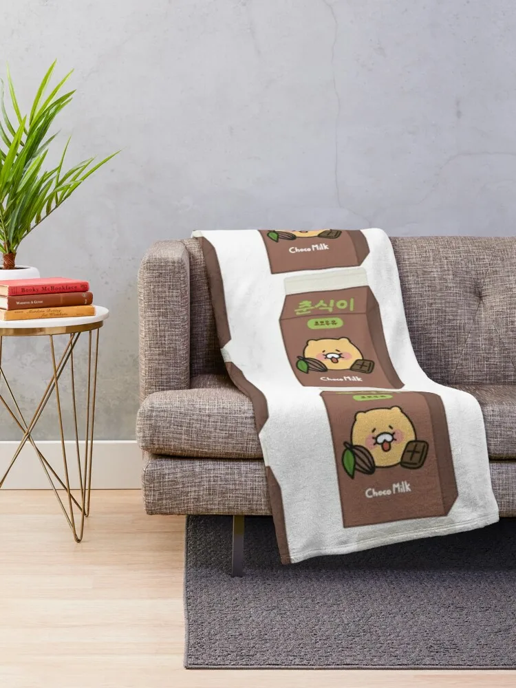 Kakao Friends Characters Collection Throw Blanket for babies valentine gift ideas heavy to sleep Thermals For Travel Blankets