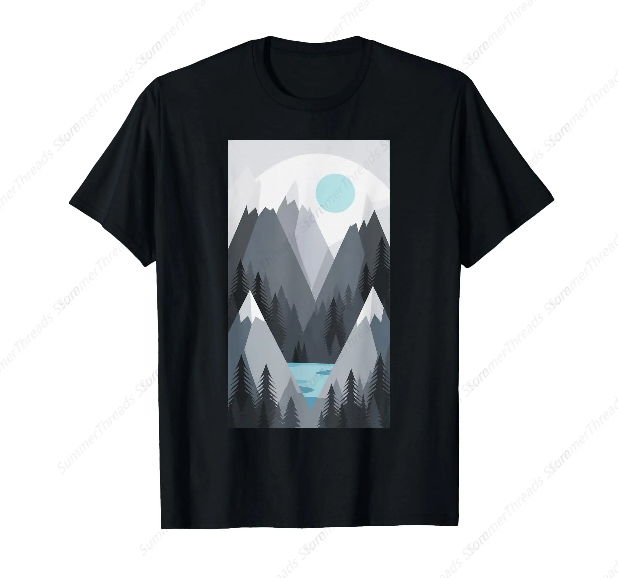 Landscape Mountain Mountains Wild Wilderness T-Shirt