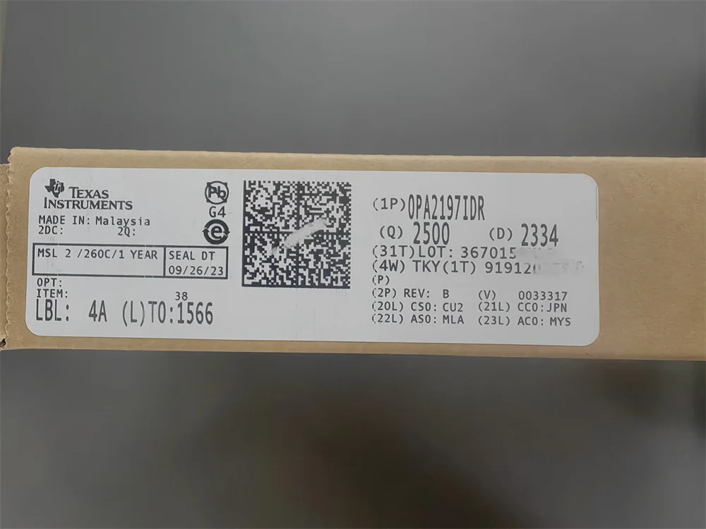 OPA2197IDR En stock