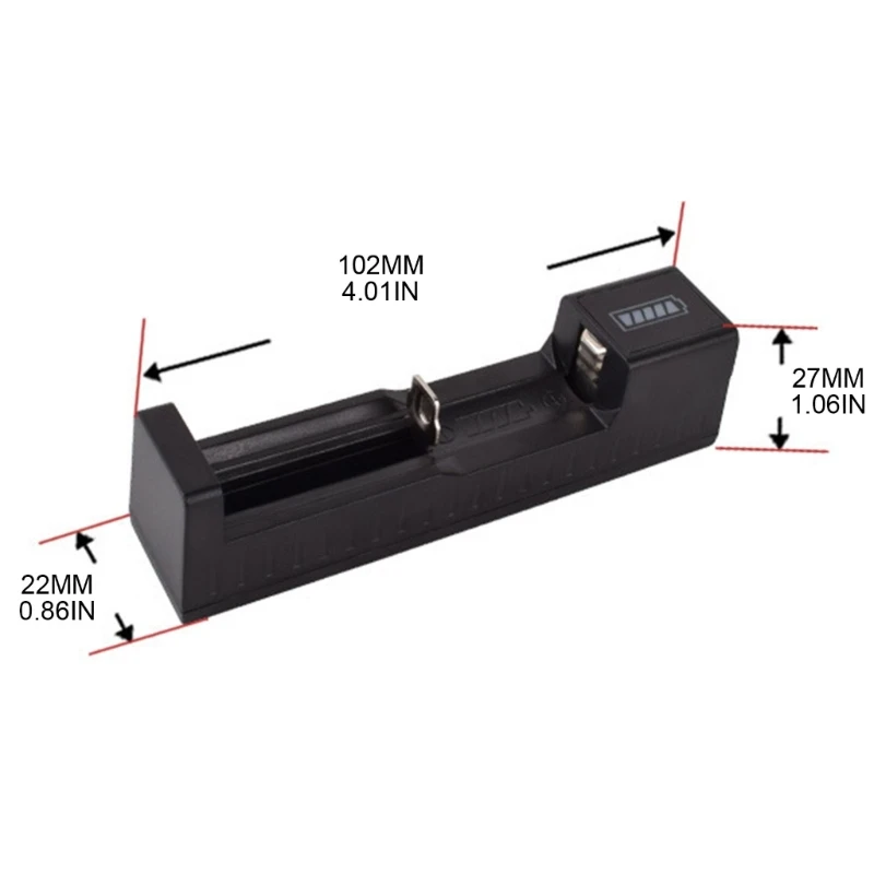 Universal USB Battery for 4.2V 18650 18490 Li-ion Batteries 1 Slot