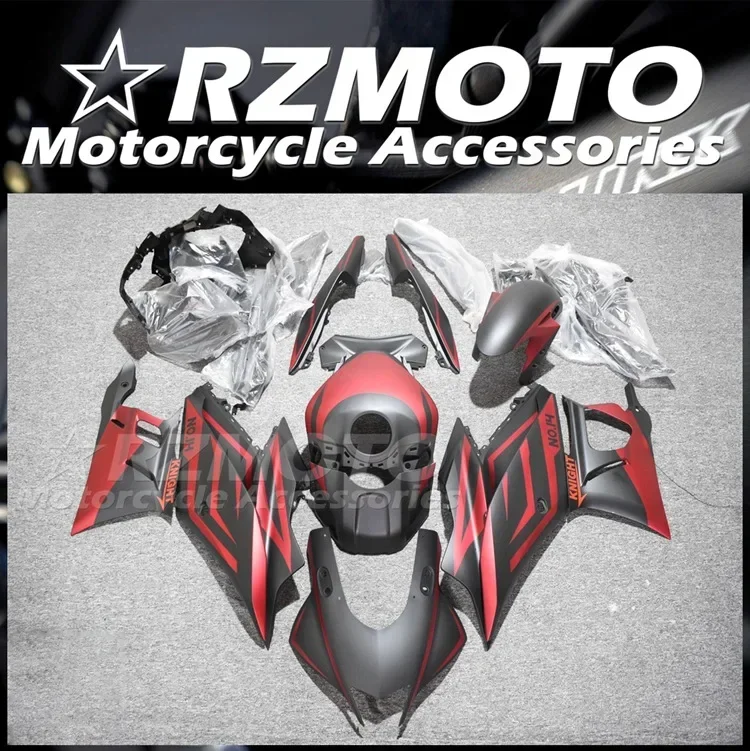 

4Gifts Injection Mold New ABS Fairings Kit Fit for YAMAHA YZF- R3 R25 2019 2020 2021 2022 19 20 21 22 Bodywork Set Red Matte