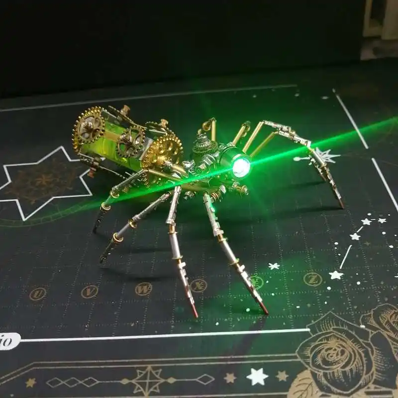 

Biochemical Spider DIY Metal Model Kit Cyberpunk Mechanical Insects Assembly Toy 3D Puzzle Handmade Toy - 100pcs+