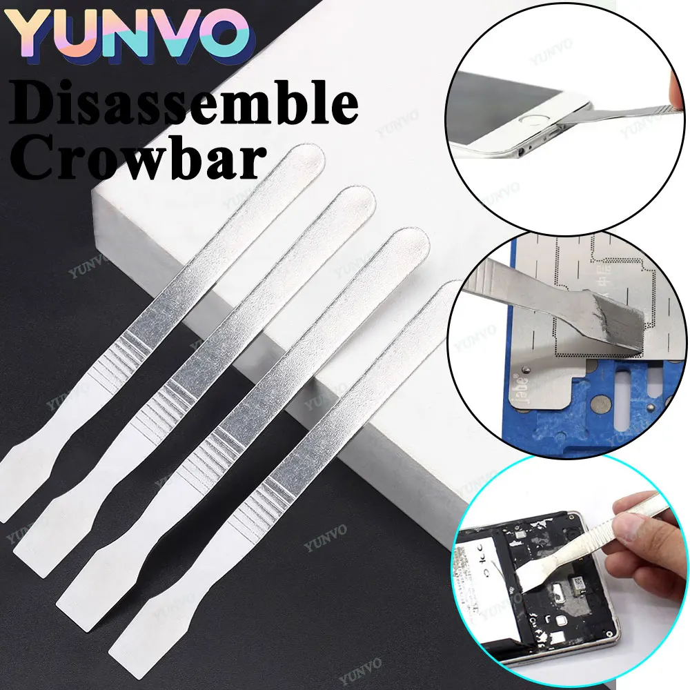 5Pcs in Mobile Phone Computer Tablet Appliances Pry Bar Multi-purpose Manual Disassembly Repair Tools Bimetallic Head For iPhone