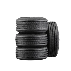 4Pcs 56mm 1.0 Inch Super Soft Rubber Wheel Tire Tyre for 1/18 1/24 RC Car Axial SCX24 AX24 Traxxas TRX4M FMS FCX24