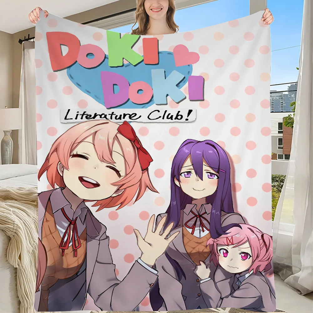 Doki Doki Literature Club Printed Large Wall Tapestry Hanging Tarot Hippie Wall Rugs Dorm Home Decor