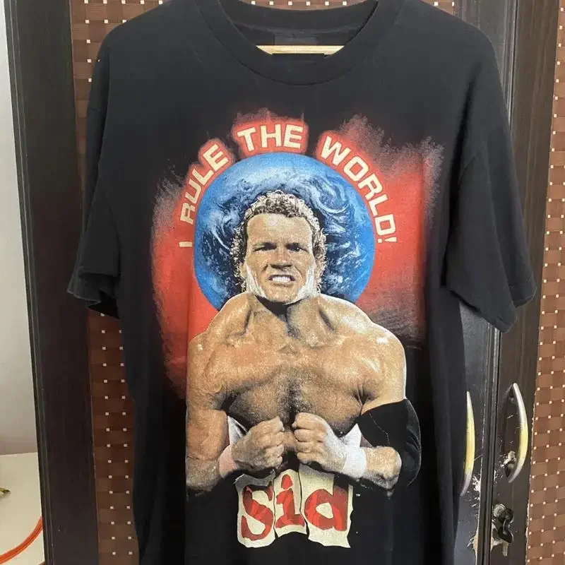 Rare Vintage 90s Sycho Sid Vicious  Black All Size T Shirt