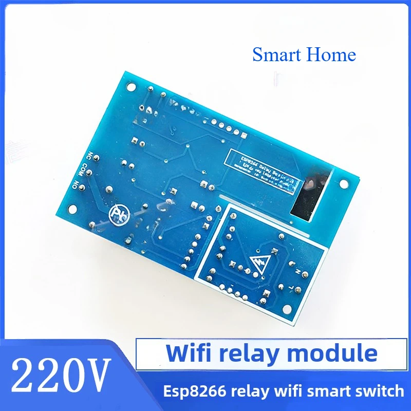 Commutateur intelligent WiFi avec citations, technologie, maison intelligente, ESP8266, 220V