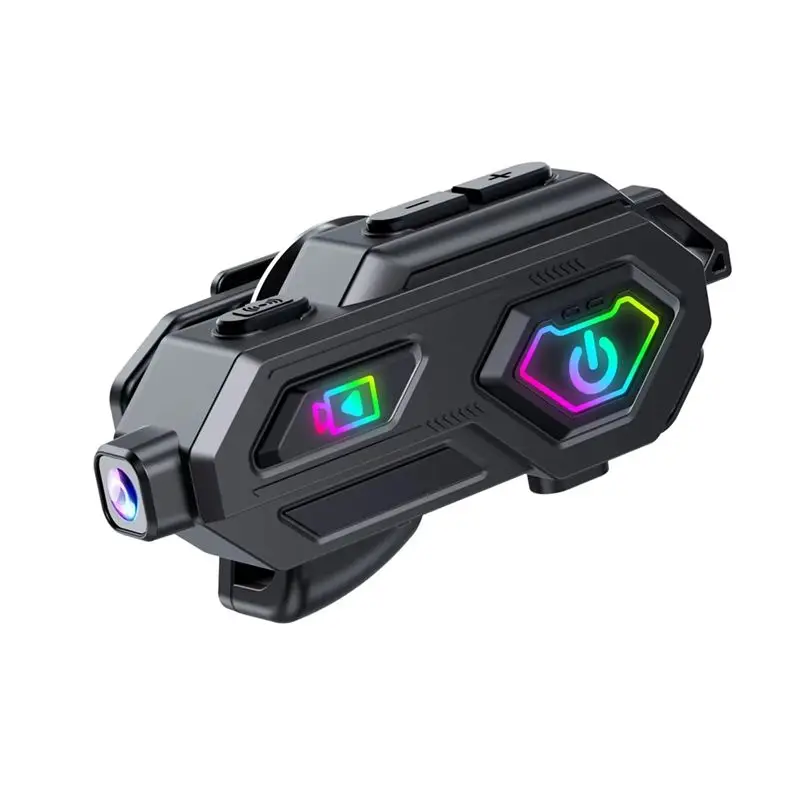 CGDS-Waterproof And Noise Reduction Headset Dash Cam Motorcycle Helmet Intercom Motorcycle Headset Dash Cam Hard Label
