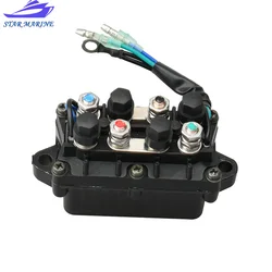 Boat Power Trim Tilt Relay 6H1-81950-00-00 For Yamaha Outboard 30 40 50 60 70 80 90 HP 1992-2006