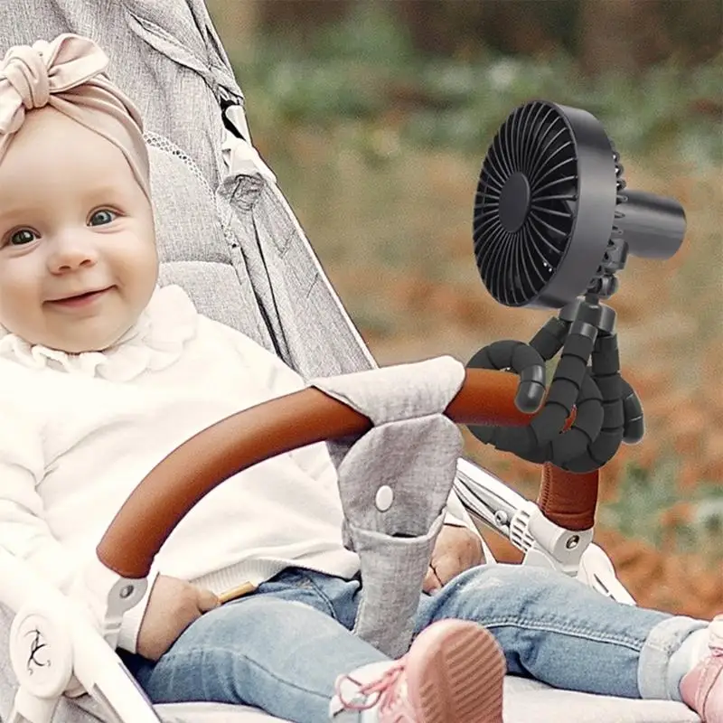 2025 Nouveau ventilateur bureau ventilateur flexible ventilateur détachable à 3 vitesses refroidissement viande manuels