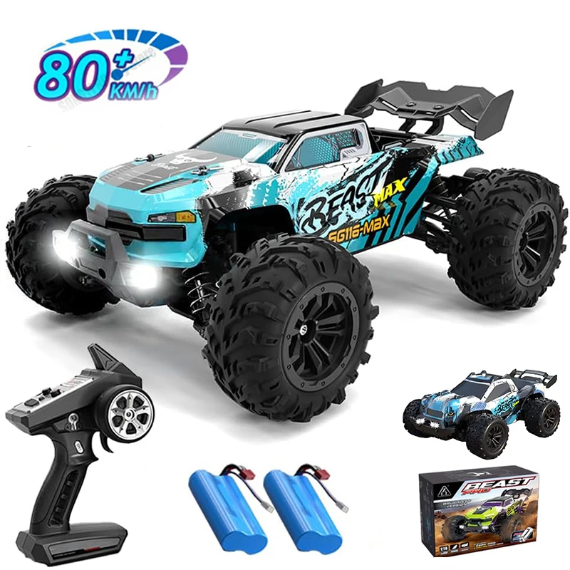 SG116MAX RC 80KM/H 4WD Todoterreno Sin Escobillas 1:16 🏁
