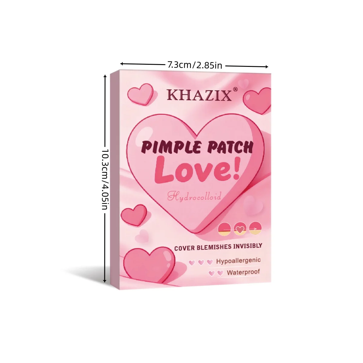 252/1260 Pezzi Cerotti Colloidali per Acne Risparmio Idrico per Amanti della Cura della Pelle |   Delicato e non irritante |   Utilizzato per nascondere l'acne e le imperfezioni