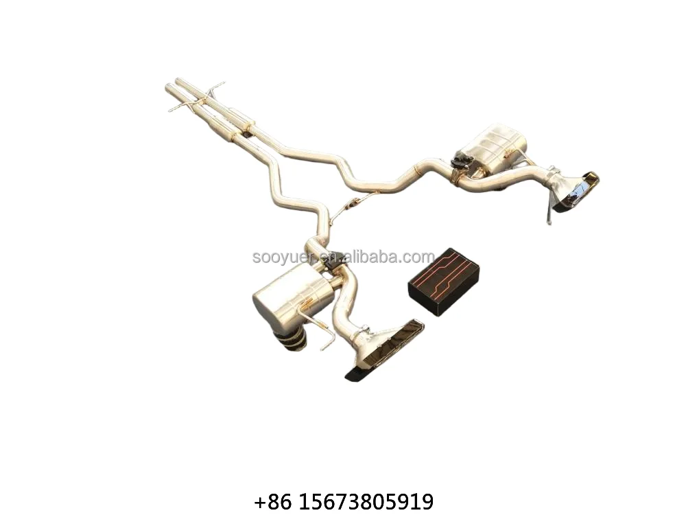 

Car Exhaust System for Range Rover V6 3.0T Stainless Steel Exhaust Pipe Muffler with Valve ControlCustomed