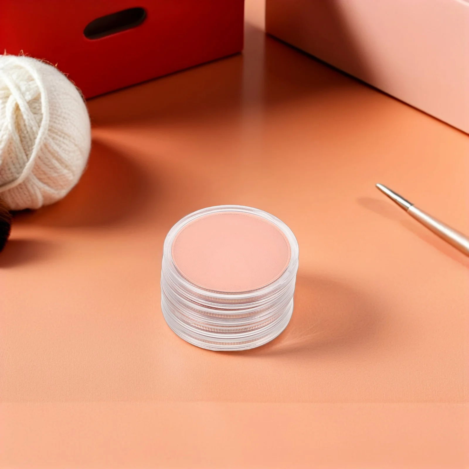 8pcs 40Mm Blank Commemorative Coin For Engraving Diy Metal Disc Alloy Challenge Coin Blanks Decor Craft