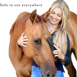 Spazzole per massaggi per cavalli spazzole per la pulizia del bagno per la toelettatura del corpo degli animali sport equestri strumenti per la cura del cavallo forniture per la finitura dei capelli 1 pz