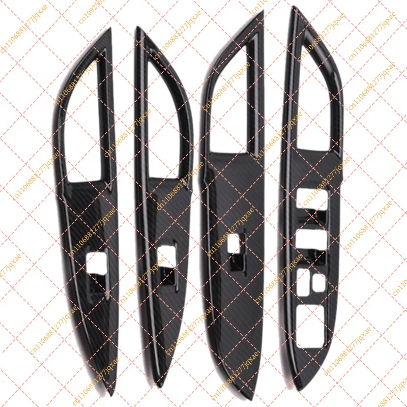 ABS Window Switch Button Cover | Interior Armrest Trim for Mitsubishi Outlander 2013-2019
