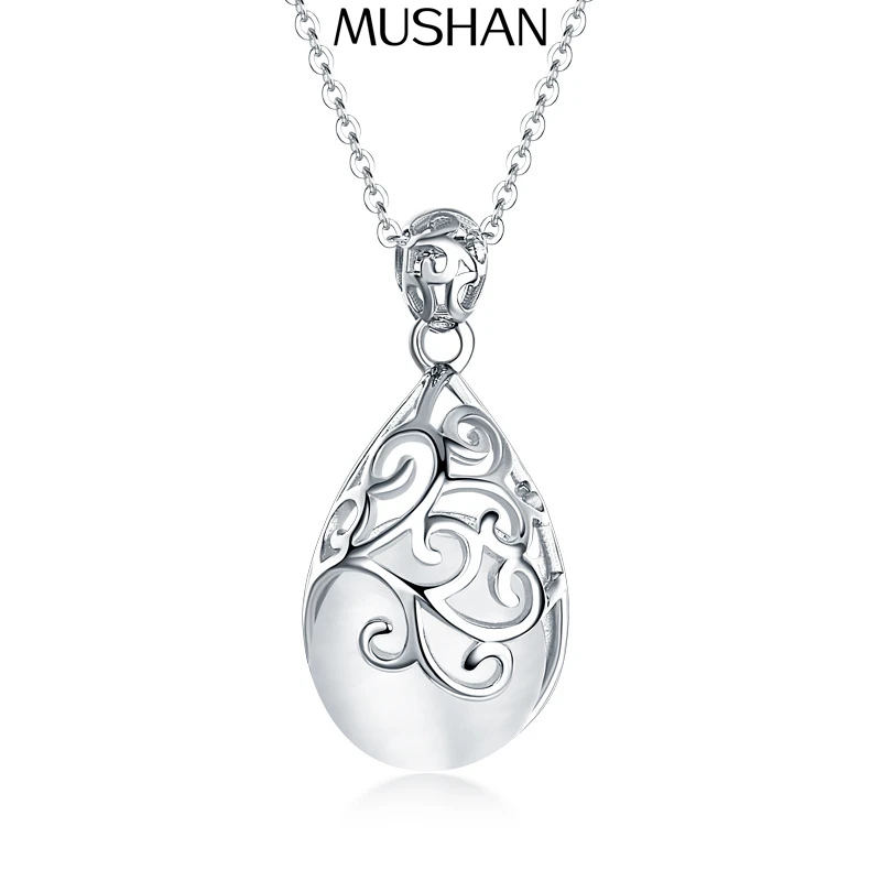 

MuShan Jewelry 925 Sterling Silver Necklace Pendant Chain HCD Gemstones Birthday Gift Best Friend Gift Women Necklaces Jewelry