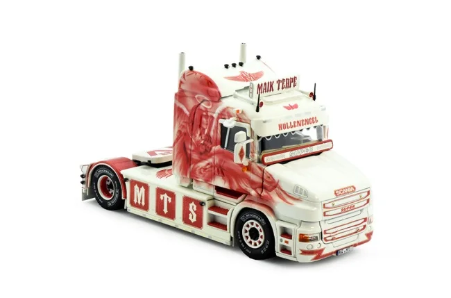 Alloy Toy Model TEKNO 1:50 Scale Sca-nia Tor-p-edo 4x2 Axle Transport Truck Tractor Vehicles DieCast Toy Model Gift 81504