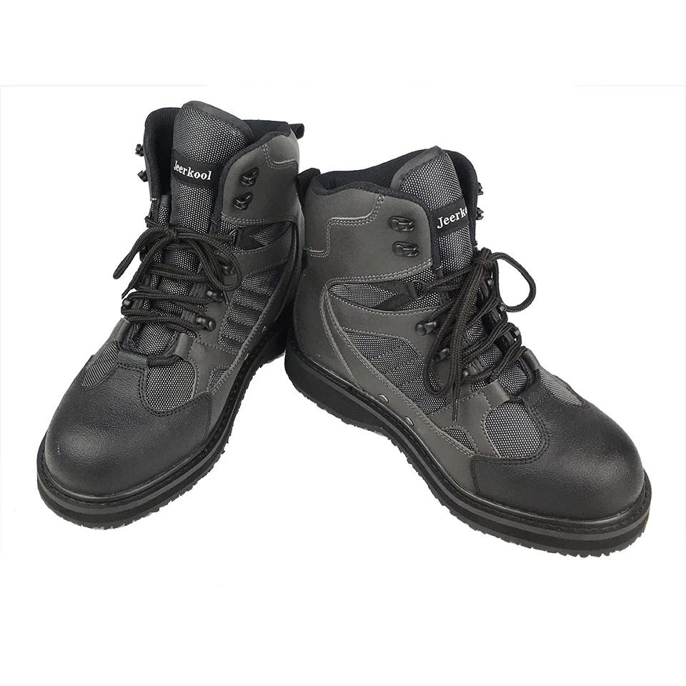 

Fishing Shoes Rubber or Felt Sole Outdoor Hunting Fishing Boots Upstream Non-slip Reef Rock Fishing Shoes Fly Fishing Waders